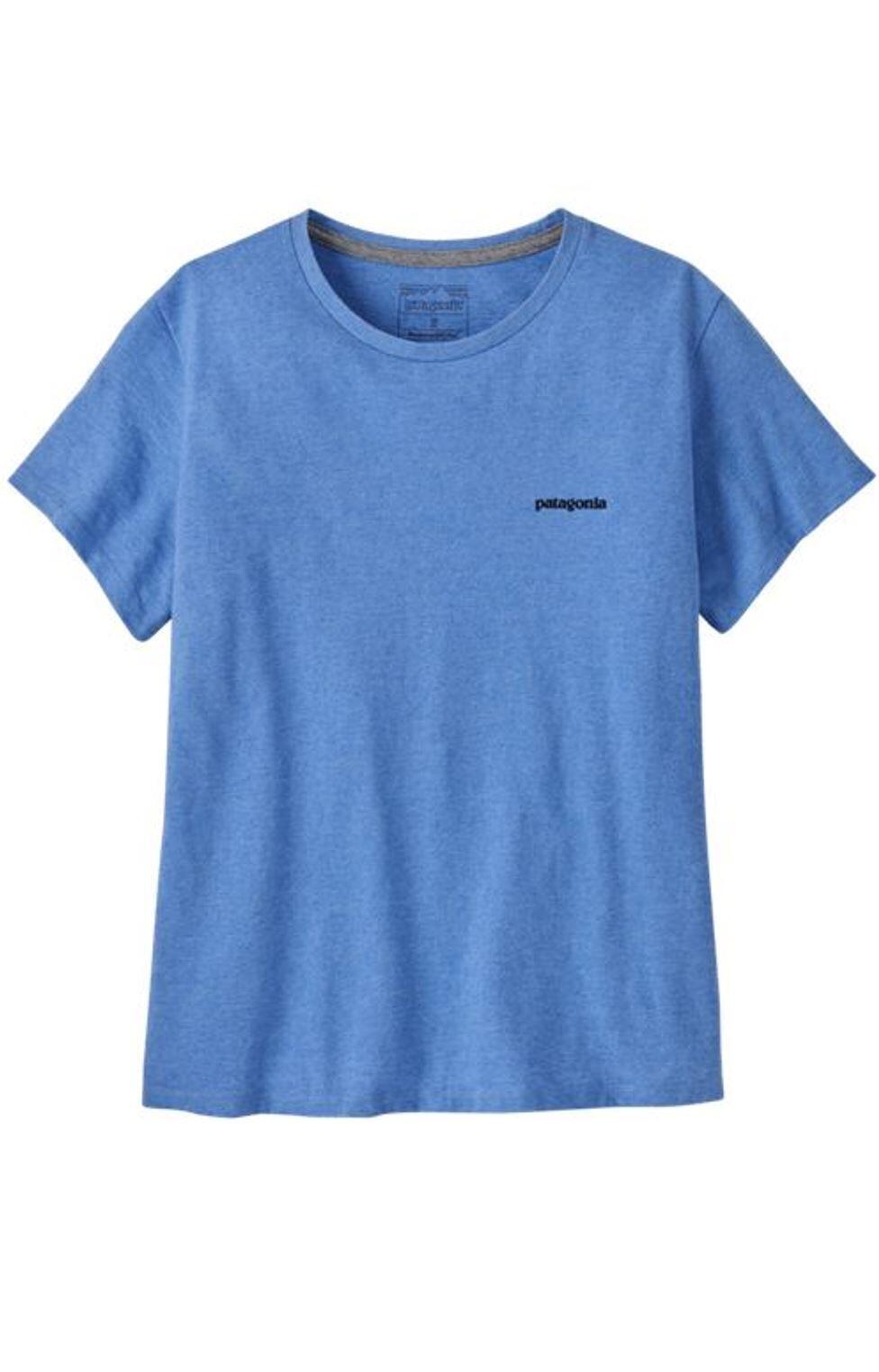 PATAGONIA Patagonia Damen T-Shirt P-6 Logo Responsibiliti-Tee Abundant Blue 2/2