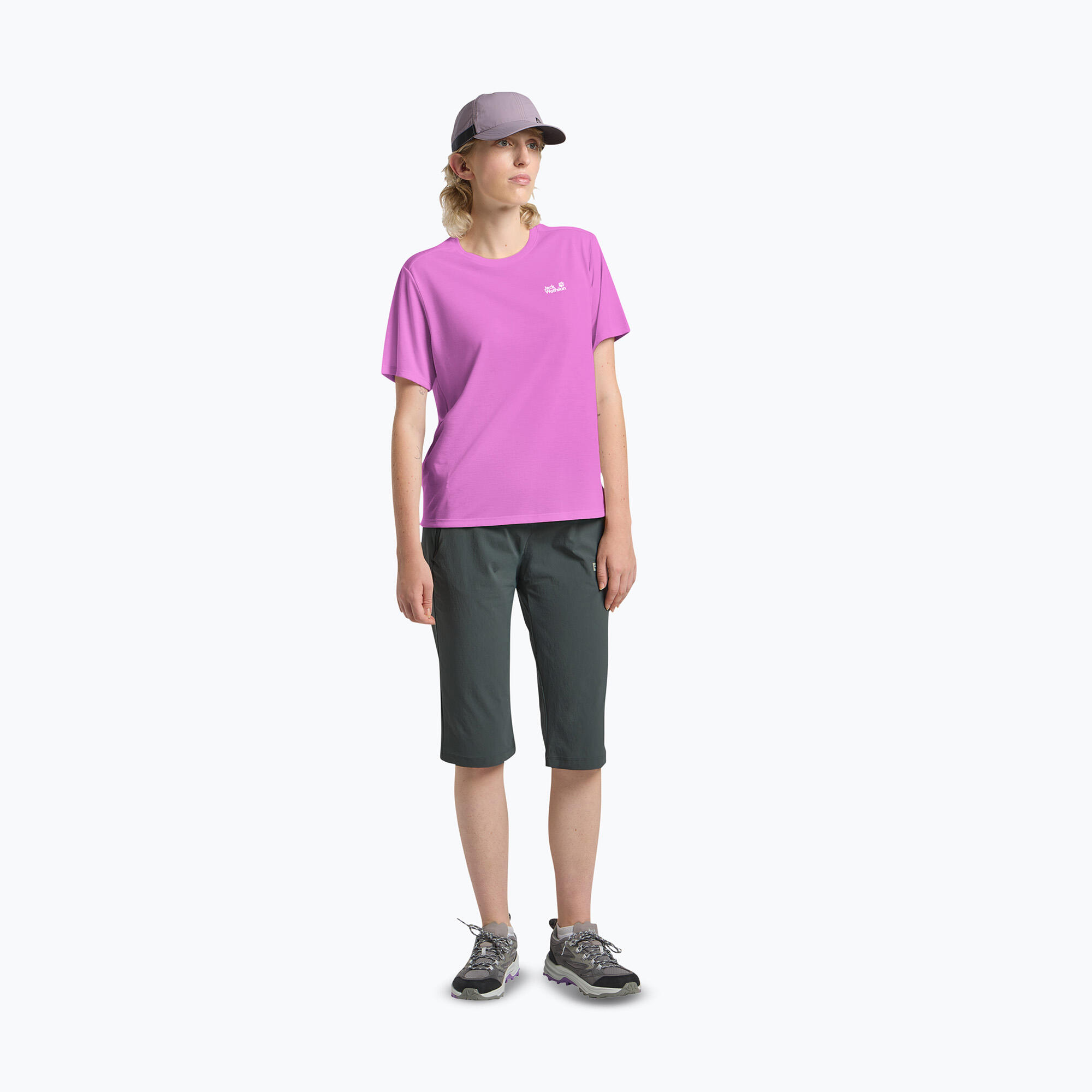 Camiseta de trekking para mujer Jack Wolfskin Vonnan 2/7