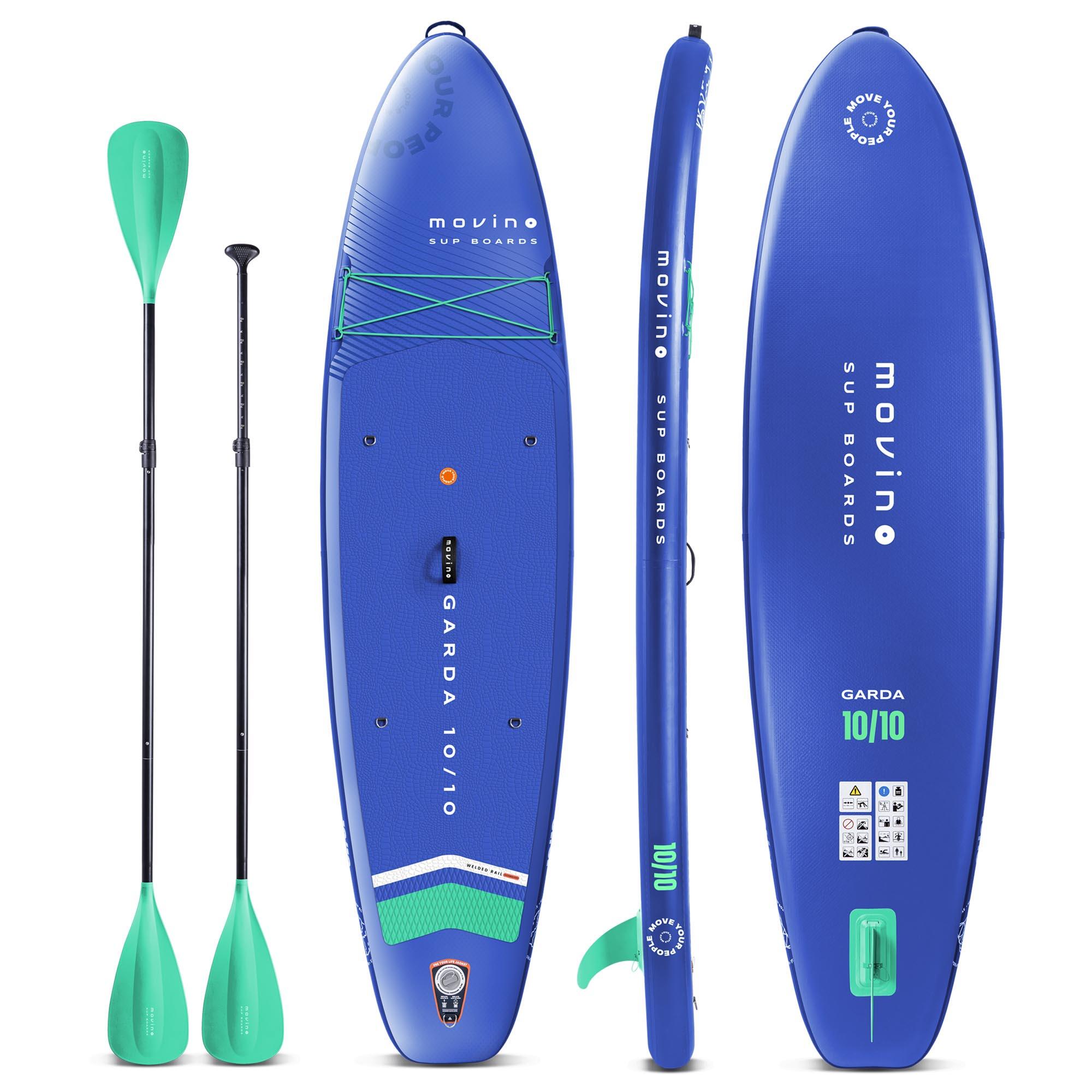 Tabla SUP hinchable Garda BM 10'10” (330 cm) bordes soldados remo 2 en 1 6/8