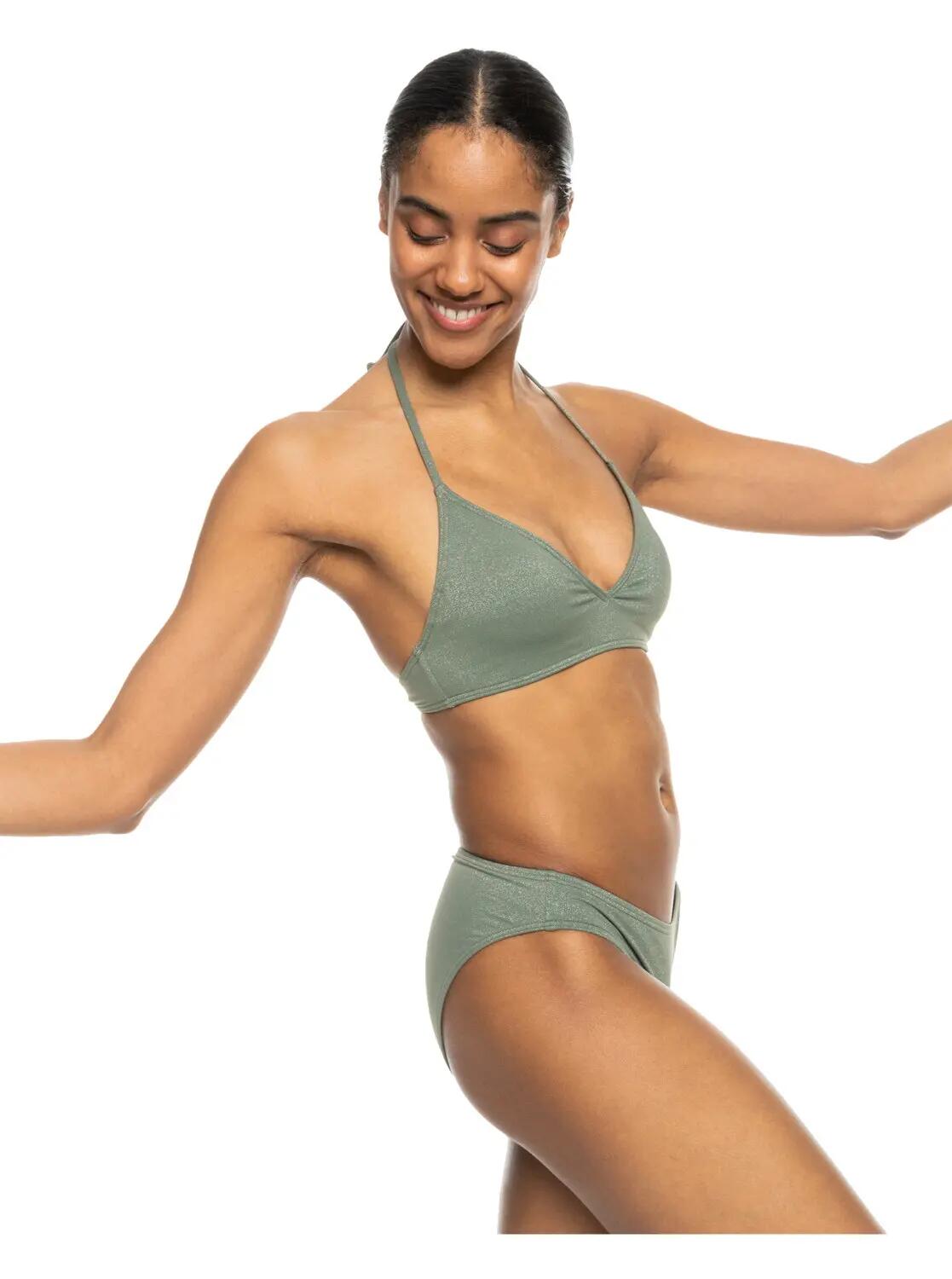 ROXY Roxy Triangle Bikini Set Shiny Wave grün 3/3