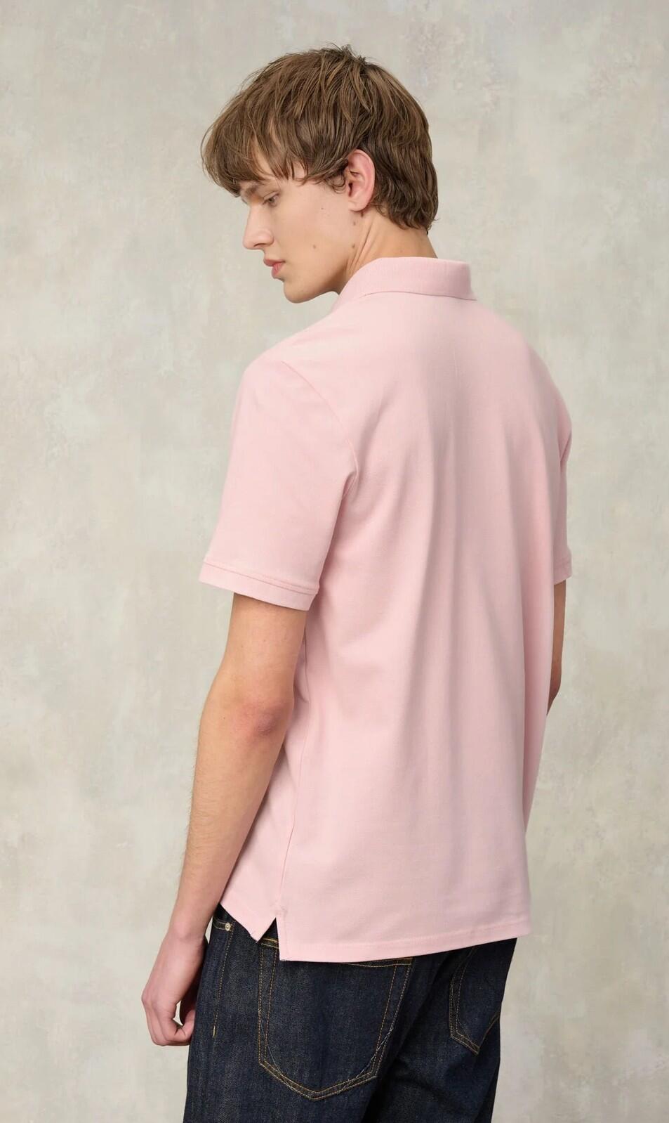 BLAUER Blauer USA Herren Polo ALBANS Pink 2/4