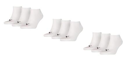 PUMA Puma Sneaker Socken Plain 9-Pack weiß