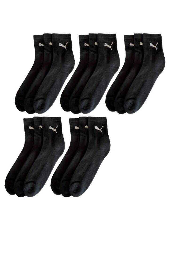 PUMA Puma Sportsocken Short Crew Socken Sport 15-Pack schwarz 4/4