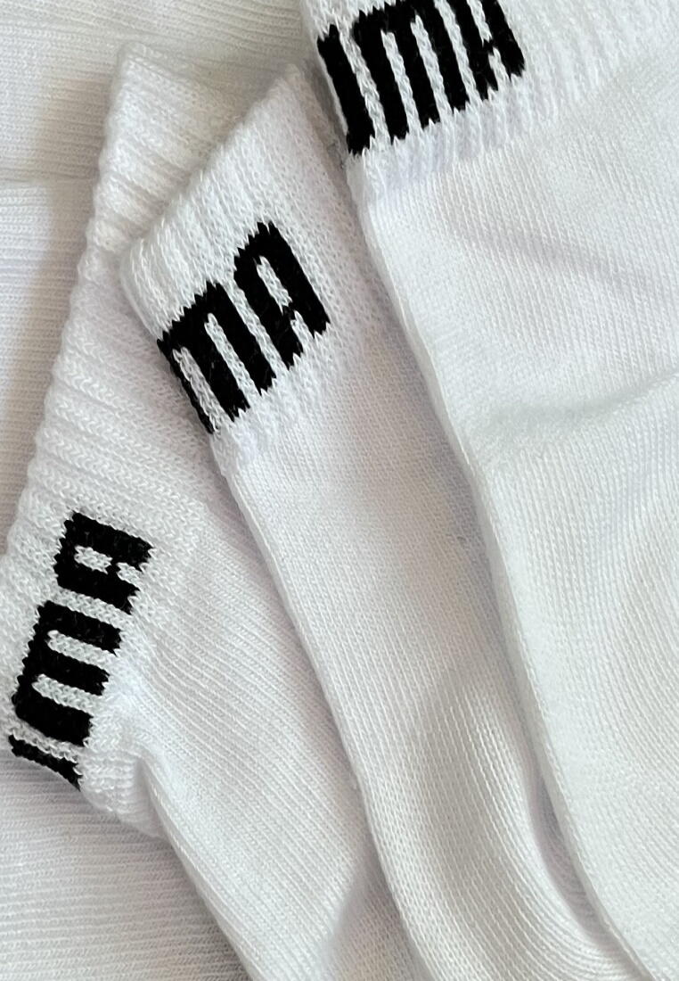 PUMA Puma Quarter Socken 3-Pack weiß 5/5