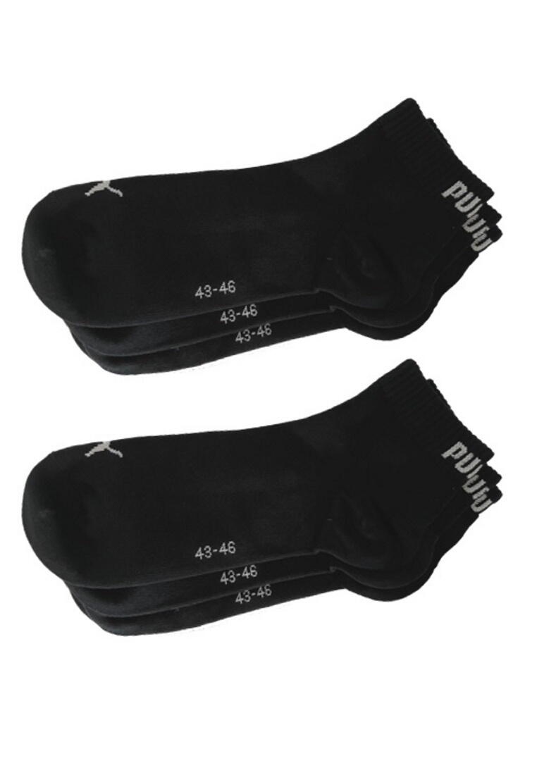 PUMA Puma Quarter Socken 6-Pack schwarz 5/5