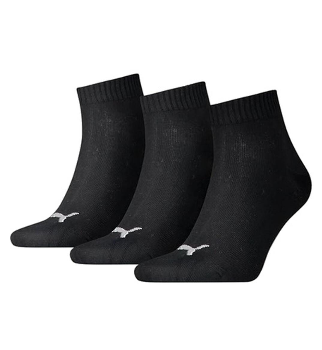 PUMA Puma Quarter Socken 3-Pack schwarz 1/6