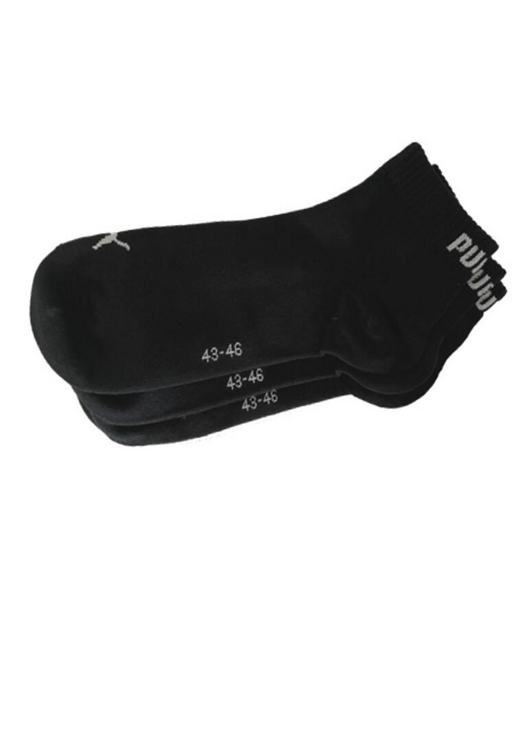 PUMA Puma Quarter Socken 3-Pack schwarz 3/6