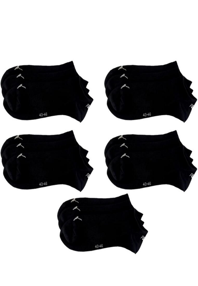 PUMA Puma Sneaker Socken Plain 15 Pack schwarz 2.0 5/5
