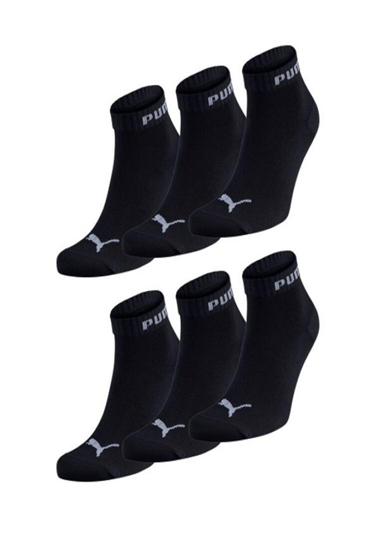 PUMA Puma Quarter Socken 6-Pack schwarz 3/5