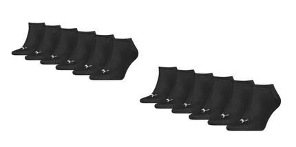 PUMA Puma Sneaker Socken Plain 12-Pack schwarz 4.0