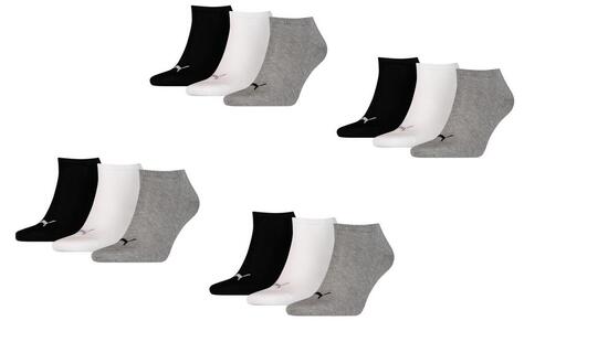 PUMA Puma Sneaker Socken Plain 12-Pack multi 2.0