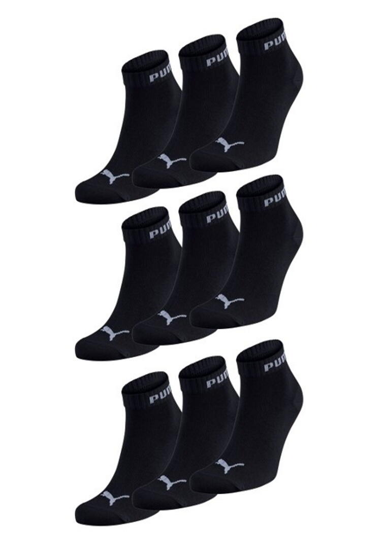 PUMA Puma Quarter Socken 9-Pack schwarz 3/5