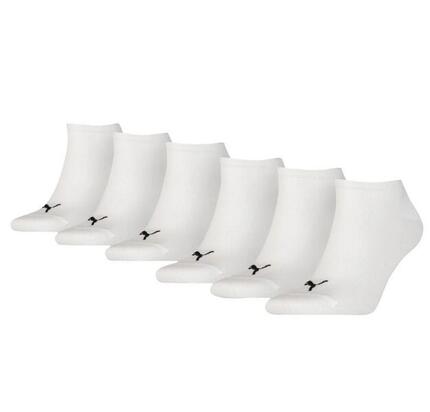 PUMA Puma Sneaker Socken Plain 6-Pack weiß 3.0