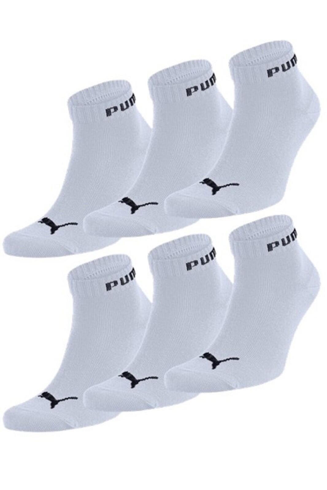 PUMA Puma Quarter Socken 6-Pack weiß 1/5