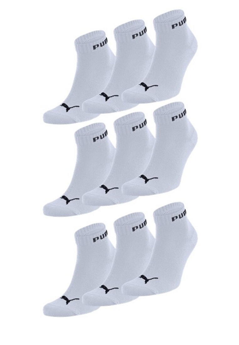PUMA Puma Quarter Socken 9-Pack weiß 3/5