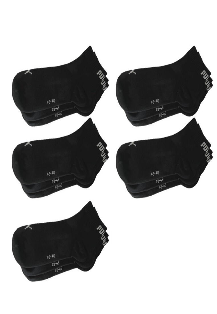 PUMA Puma Quarter Socken 15-Pack schwarz 1/3
