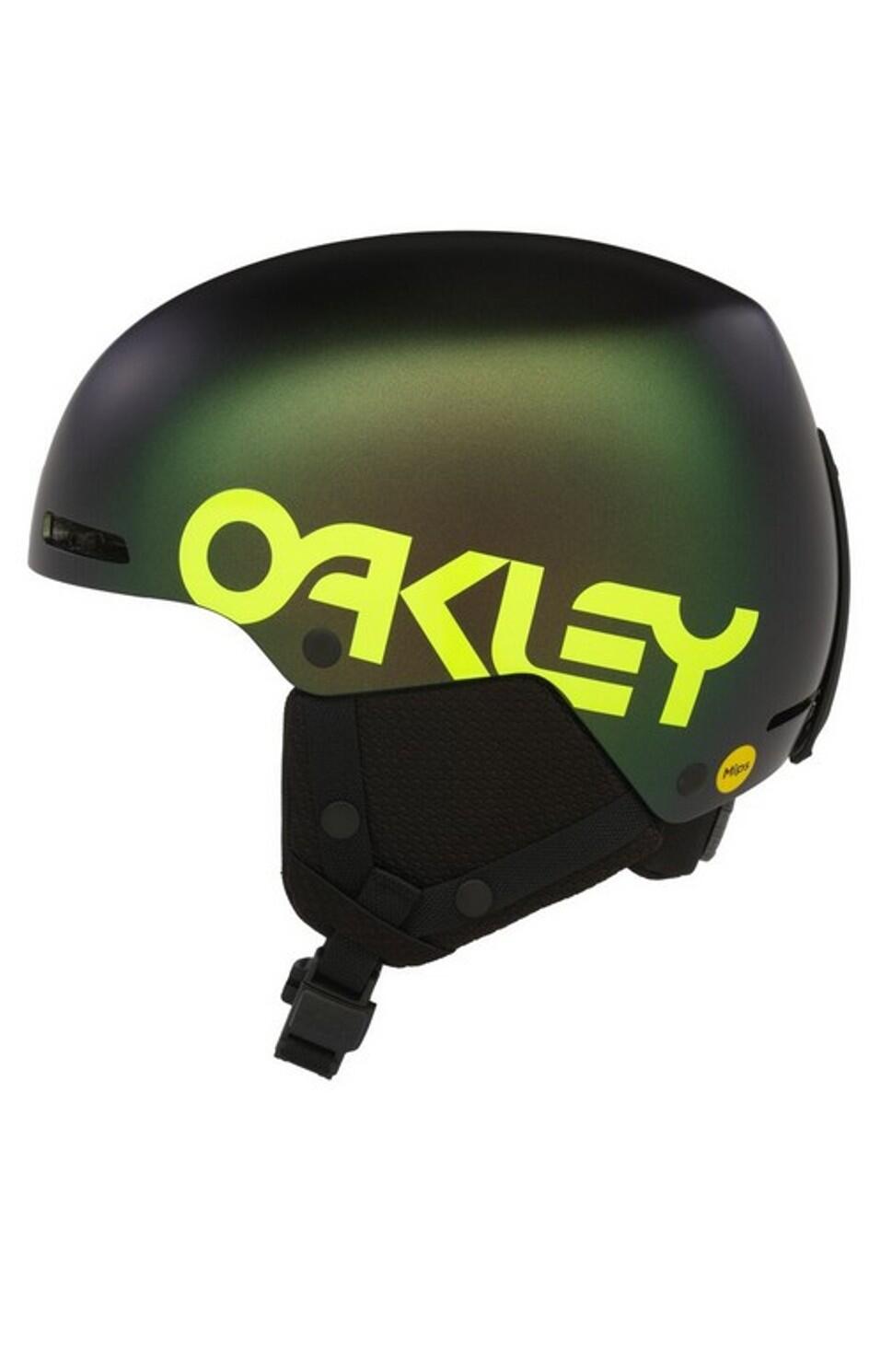 OAKLEY Oakley Wintersporthelm Mod1 PRO Silver/green colorshift 3/4