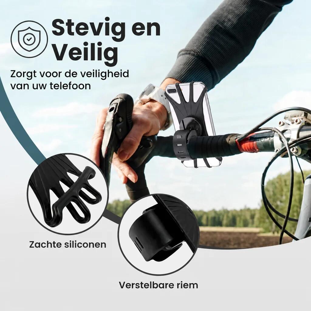 Fahrrad-Handyhalterung – Universell & 360° drehbar 2/7