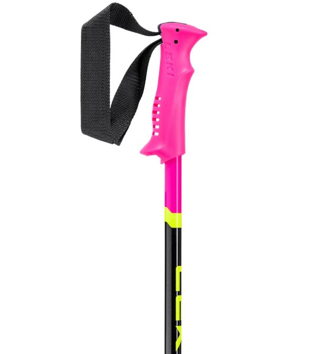 LEKI Leki Kinder Skistöcke Racing Kids Neonpink Black 2026 3/3