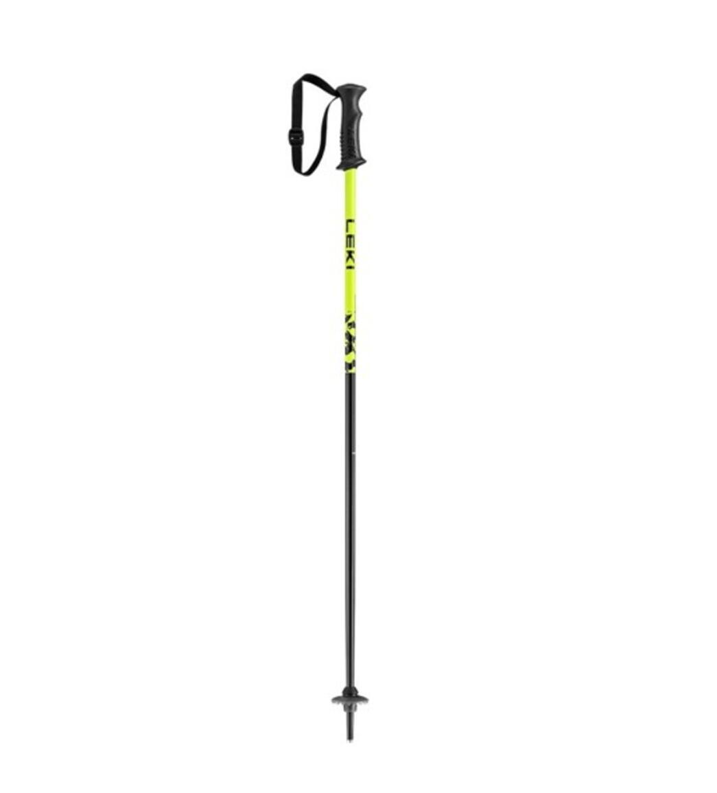 LEKI Leki Kinder Skistöcke Rider Black Neonyellow White 3/3
