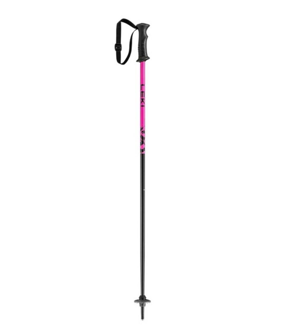 LEKI Leki Kinder Skistöcke Rider Black Rhodamine Red White 3/3