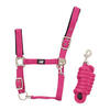 Nylon halter met gevlochten loodkabel