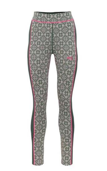 KARI TRAA Kari Traa Merino Unterhose Baselayer Pants High Thyme