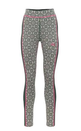 KARI TRAA Kari Traa Merino Unterhose Baselayer Pants High Thyme