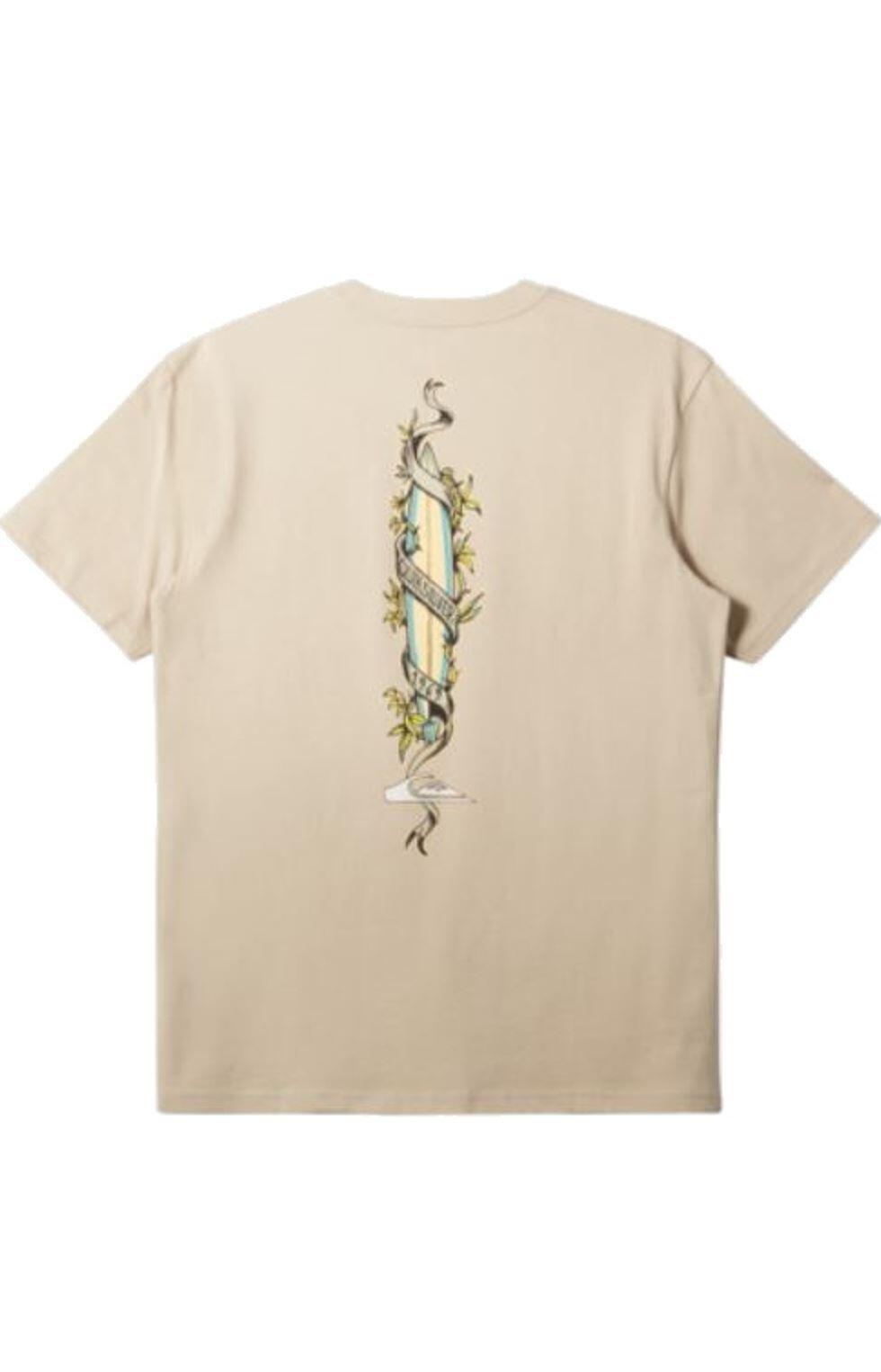 QUIKSILVER Quiksilver Herren T-Shirt Step Up plaza taupe 2/2