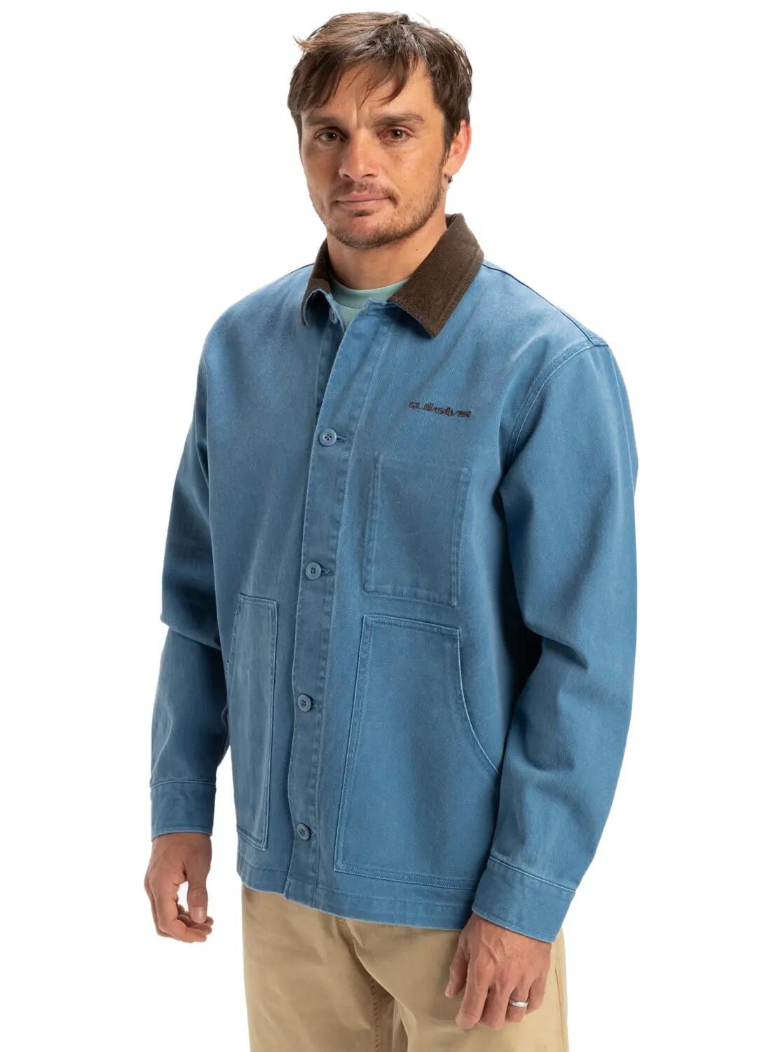 QUIKSILVER Quiksilver Surf Jacke Chores Coronet Blue 5/5