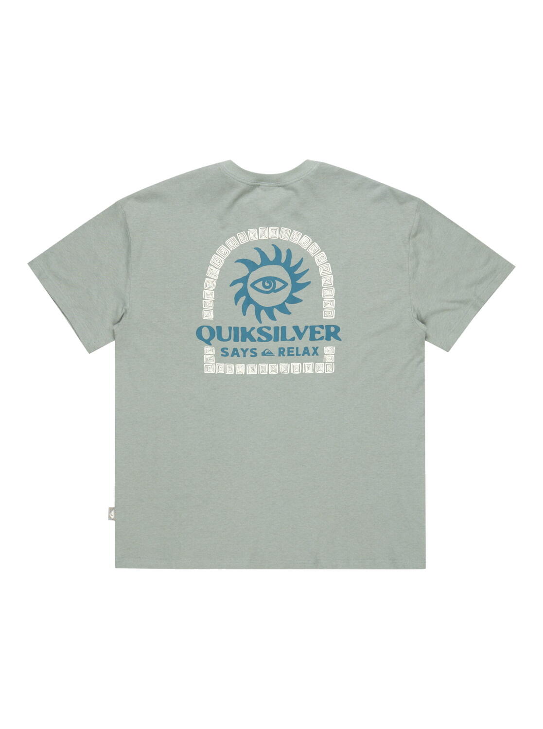 QUIKSILVER Quiksilver T-Shirt CL Sun Power Chinois Green 2/4