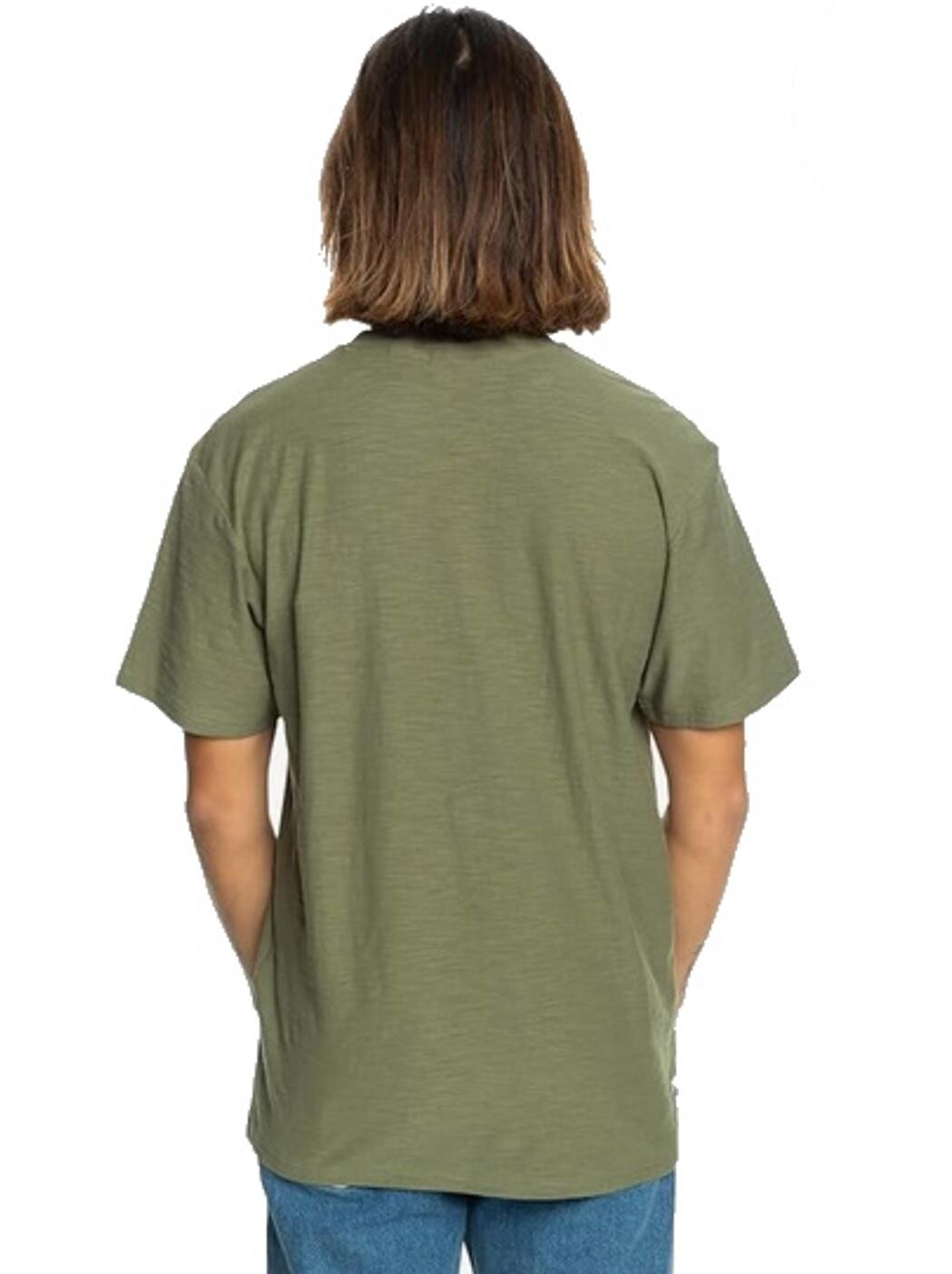 QUIKSILVER Quiksilver T-Shirt Slub Roundneck olive 2/2