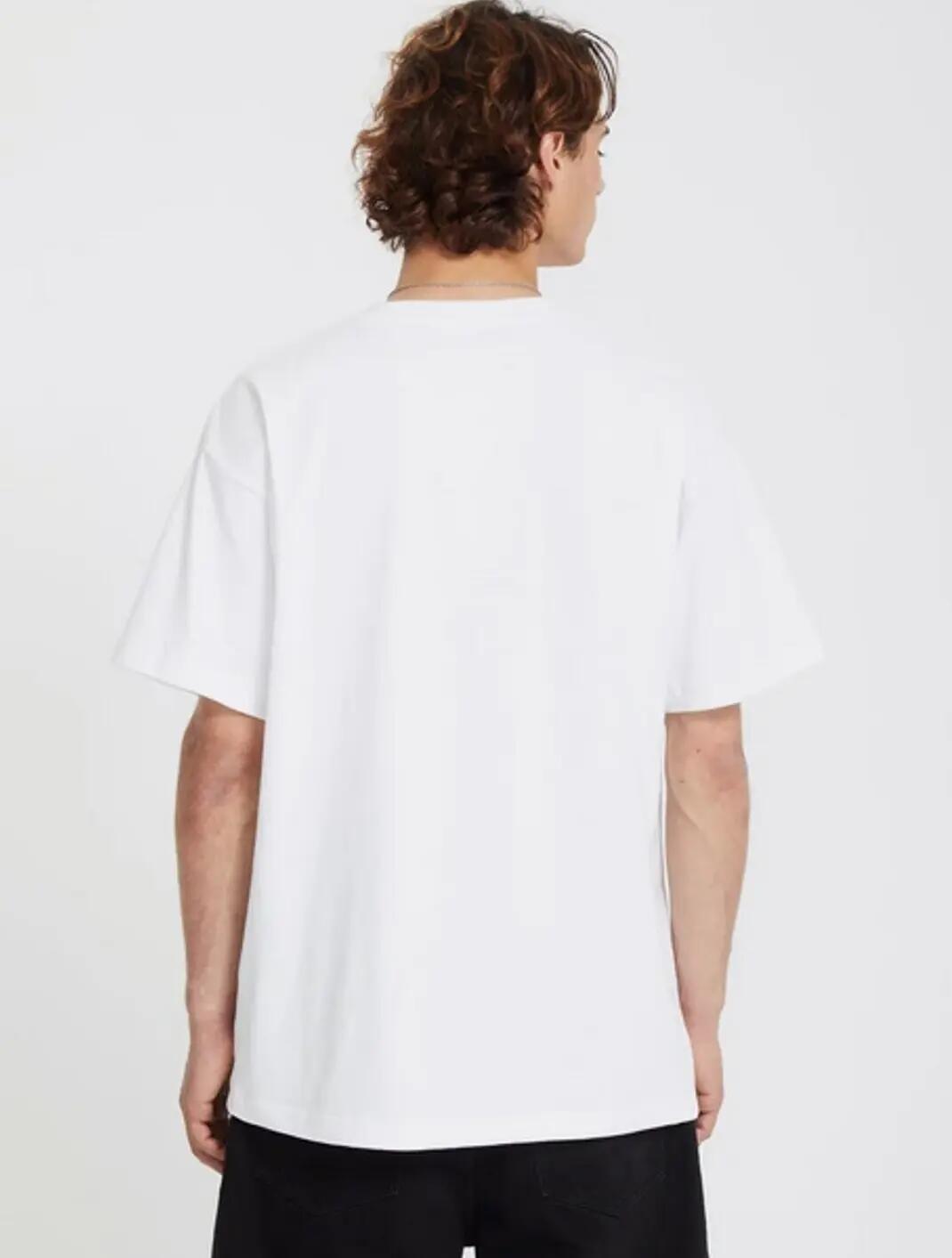 VOLCOM Volcom T-Shirt Bob Mollema 3 White 4/4