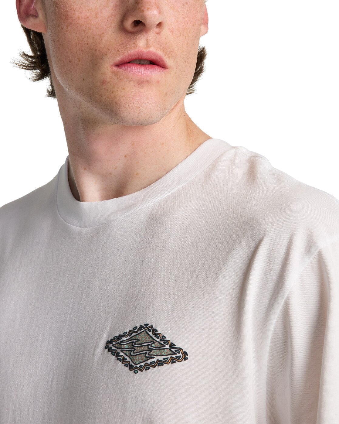 BILLABONG Billabong T-Shirt Crayon Wave White 3/3