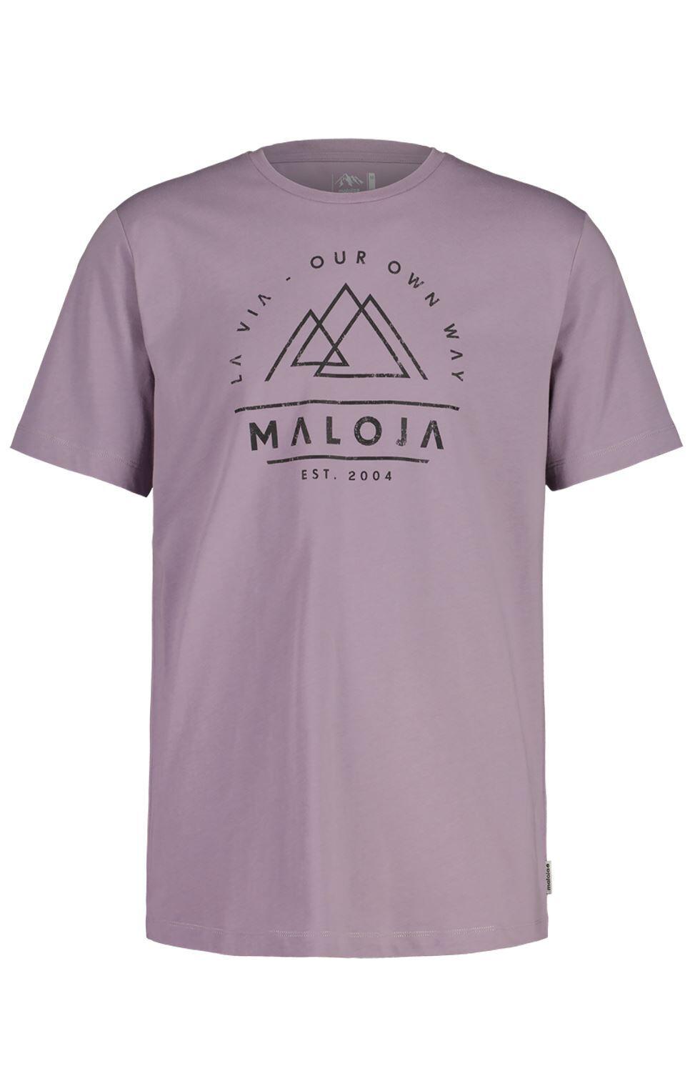 MALOJA Maloja Herren T-Shirt BranziM smoky purple 1/2