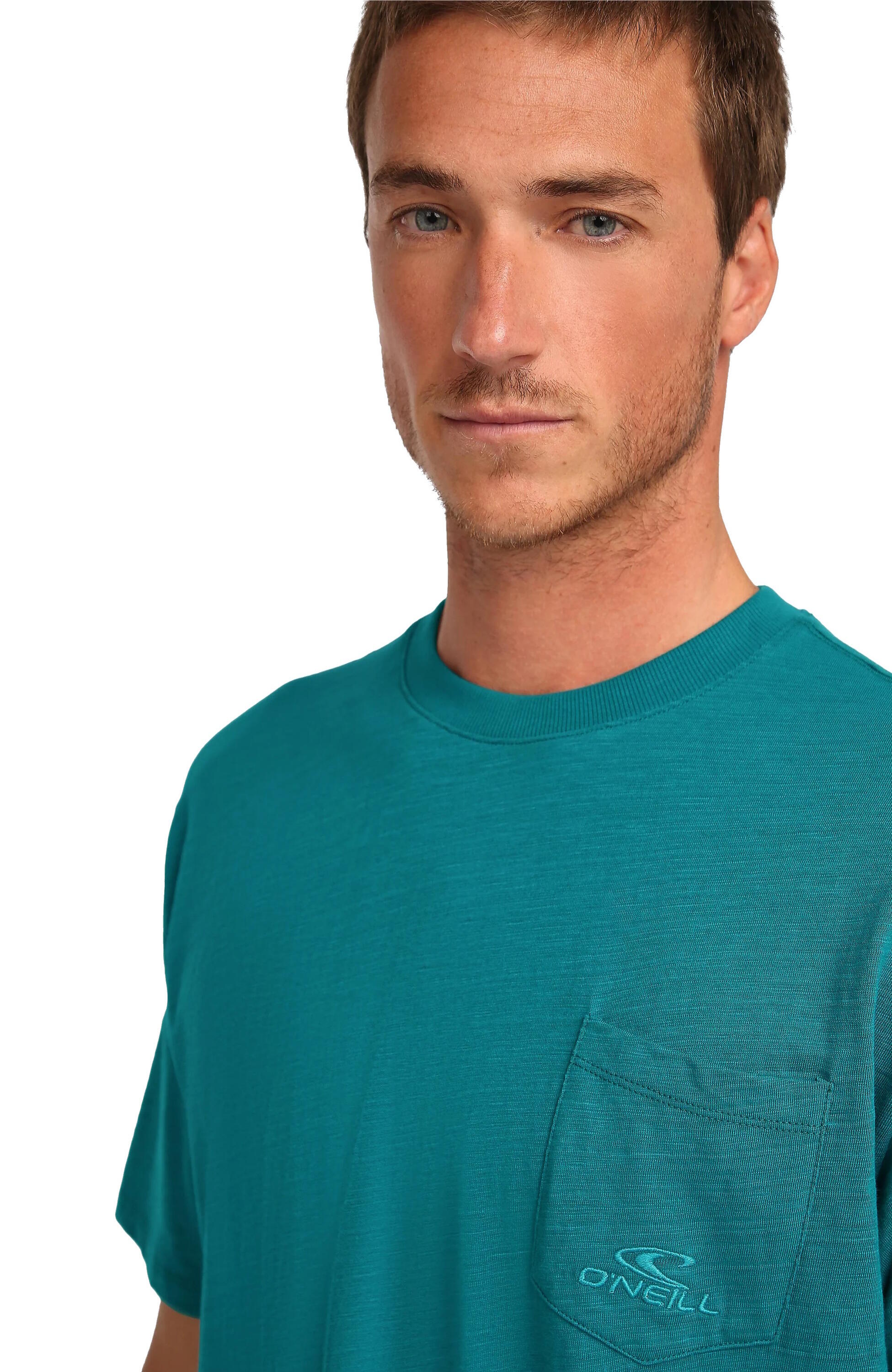 O'NEILL O'Neill Herren T-Shirt Slub Chest Pocket Botanical Heat 3/4