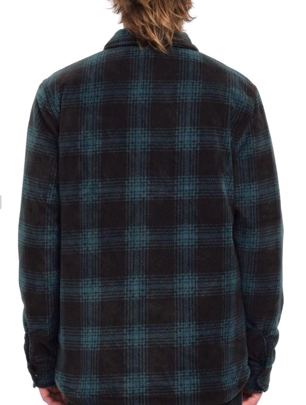 VOLCOM Volcom Hemd Bowered Polar Überhemd Jacke Evergreen 2/2