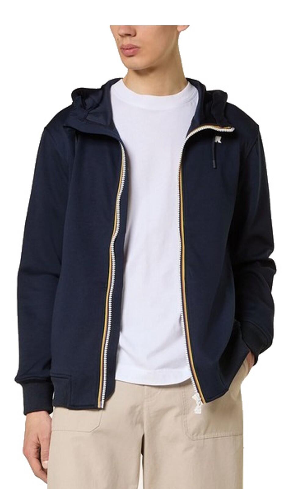 K-WAY K-WAY Herren Kapuzensweatshirt RAINER blue depth 2/4