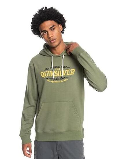QUIKSILVER Quiksilver Hoody Check On It Hood olive