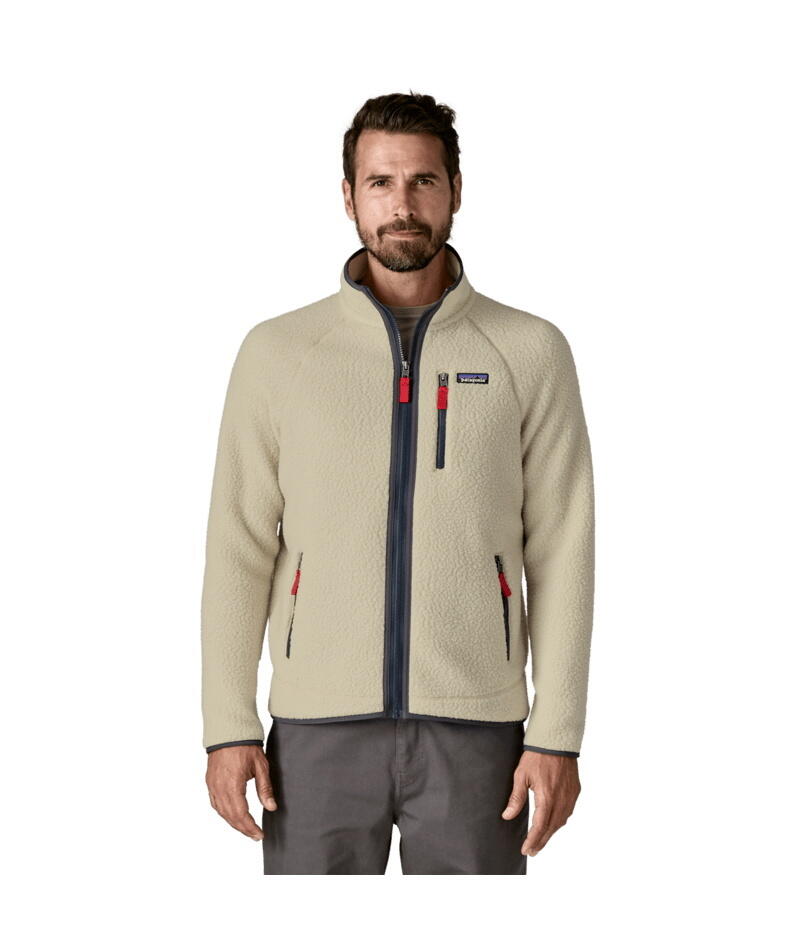 PATAGONIA Patagonia Herren Retro Pile Fleece Pelican/ Smolder Blue 2/3