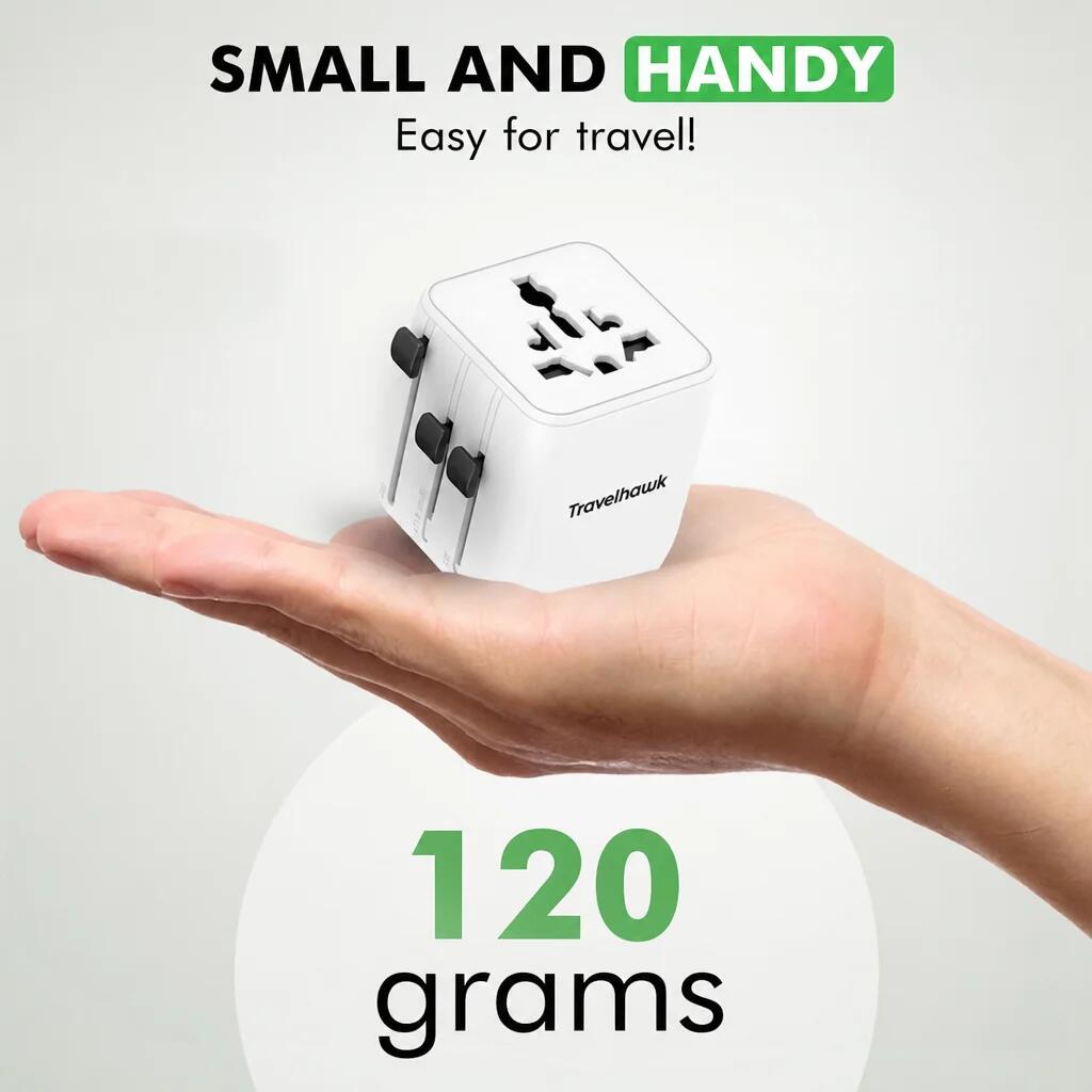 Reisestecker – England/UK-Adapter – Weiß 3/7