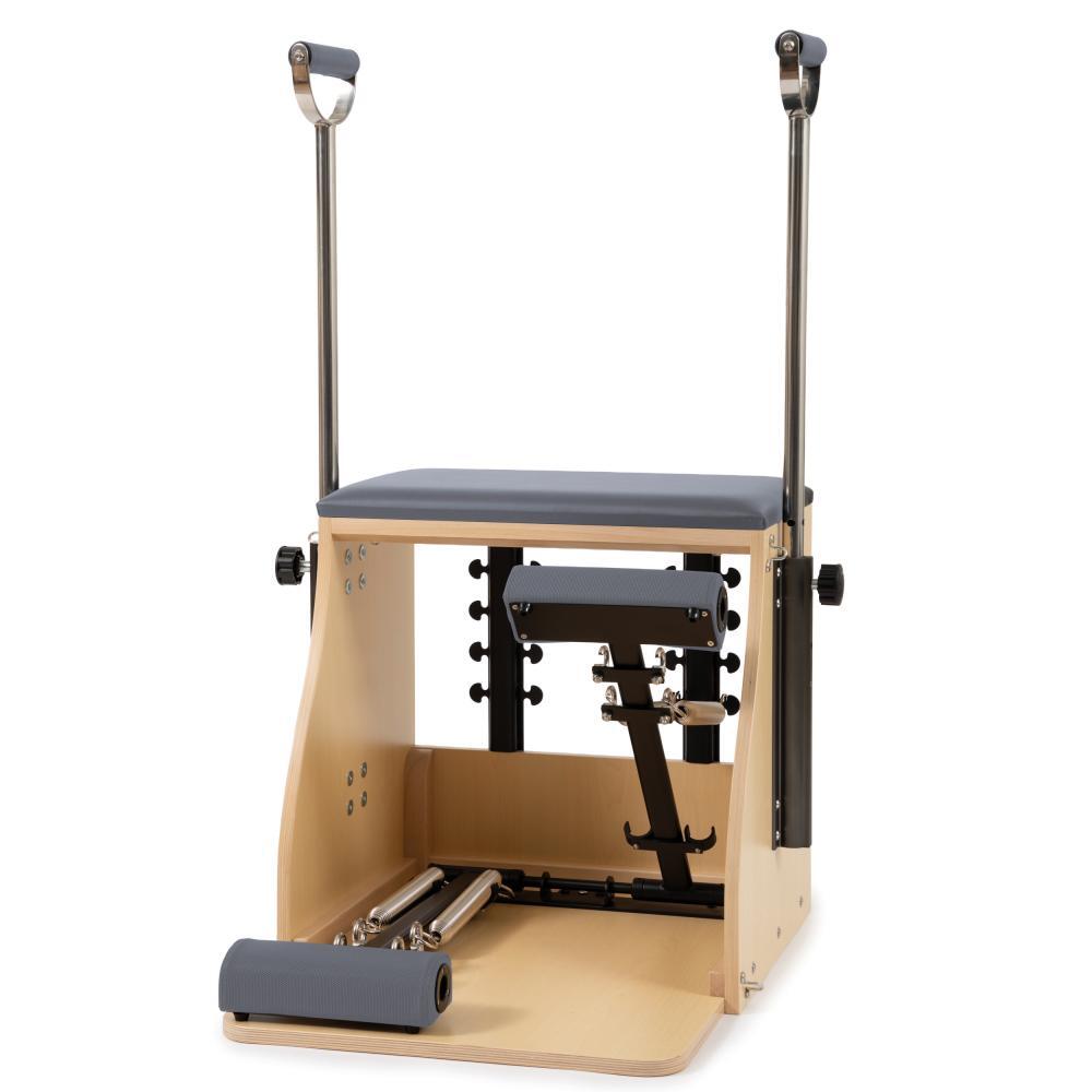 Silla Pilates combinada con base de madera 3/5