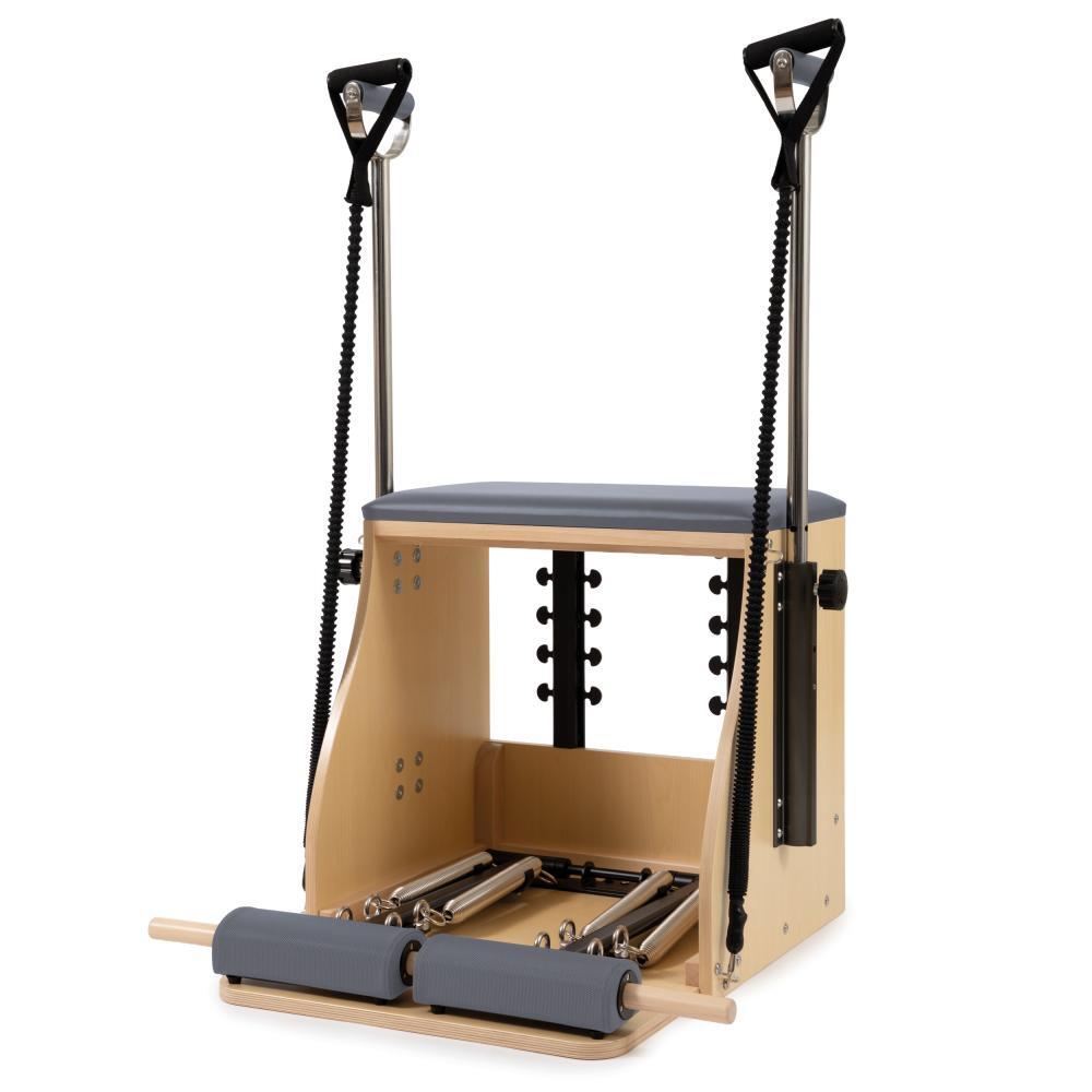 Silla Pilates combinada con base de madera 4/5