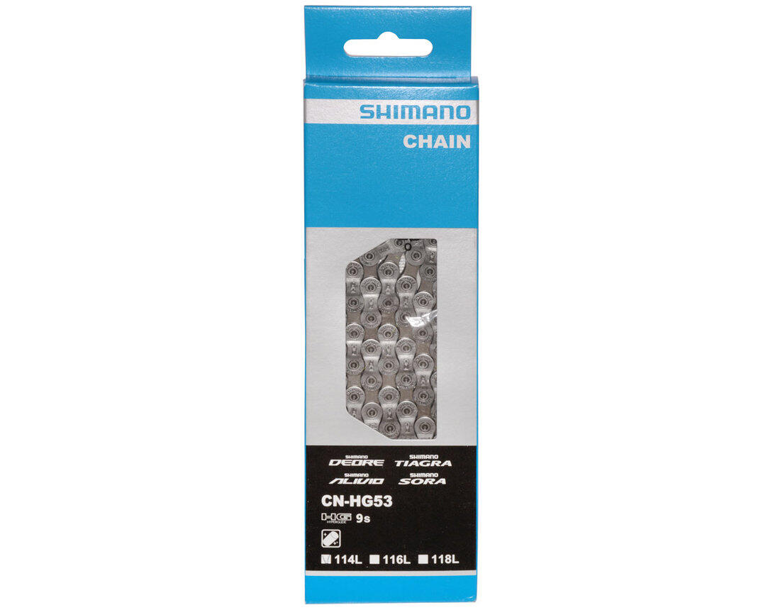 Corrente para bicicletas Shimano Capreo CN-HG53 9V 2/3
