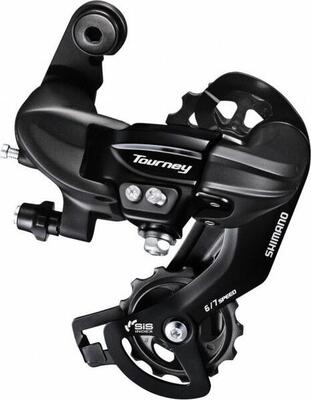Deragliatore posteriore SHIMANO Tourney RD-TY300 6 / 7V SGS Nero (montaggio dire