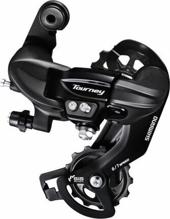 Dérailleur Arrière SHIMANO Tourney RD-TY300 6-7V Chape Longue SGS Noir (Direct M