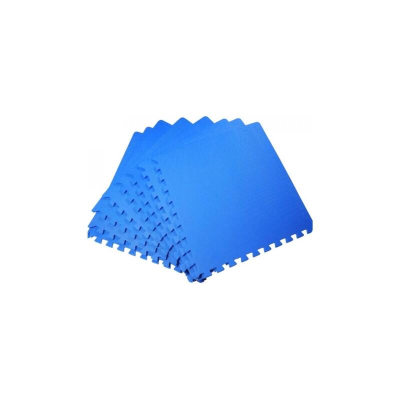 Pack de 4 Losas Tatami Puzzle 60x60 cm Azul