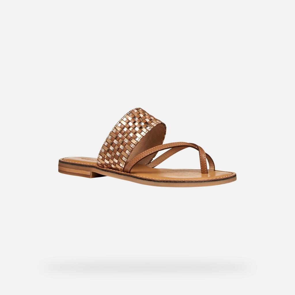 Sandales Femme MADDALUSIA C WOMAN Tabac/Bronze 5/7
