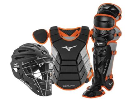 Mizuno Samurai Mens Box Set - 16 Color Black/Orange Baseball/Softball