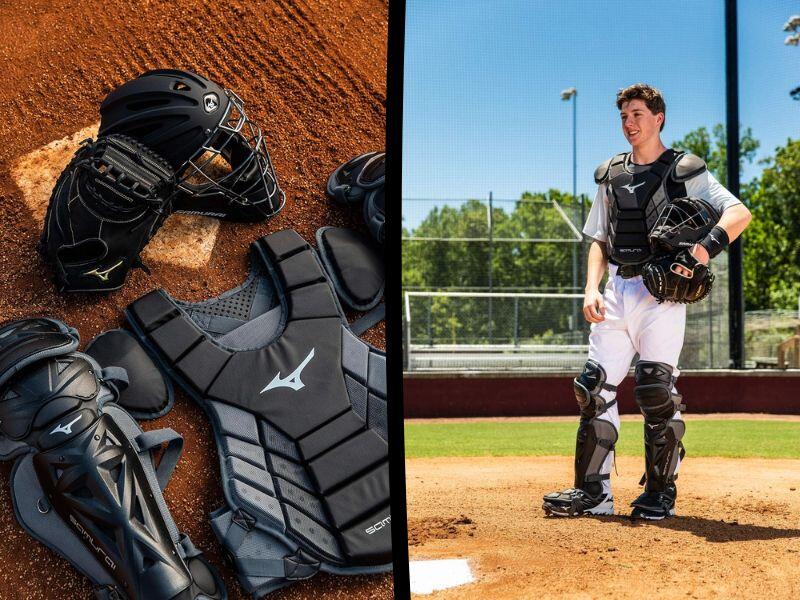 Mizuno Samurai Mens Box Set - 15 Color Black/Orange Baseball/Softball 3/4